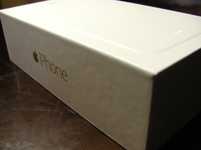 iPhone 6の外箱